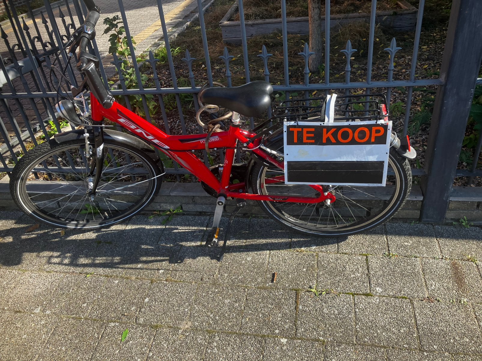 Bmb fiets, Fietsen en Brommers, Ophalen, Zo goed als nieuw, Minder dan 10 versnellingen, Velgrem
