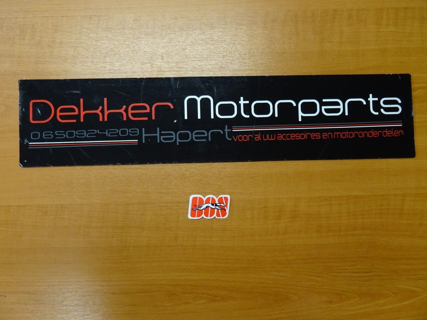 Bos Exhausts Uitlaat / Demper Sticker # Bos #, Motoren, Accessoires | Stickers, Ophalen of Verzenden, -, -, -