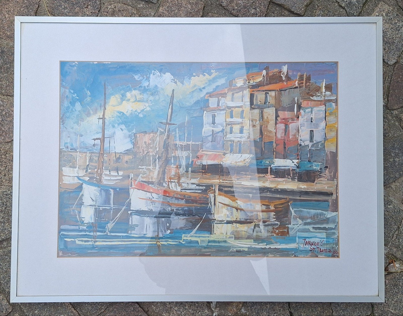 Schilderij St. Tropez.,, Enlèvement