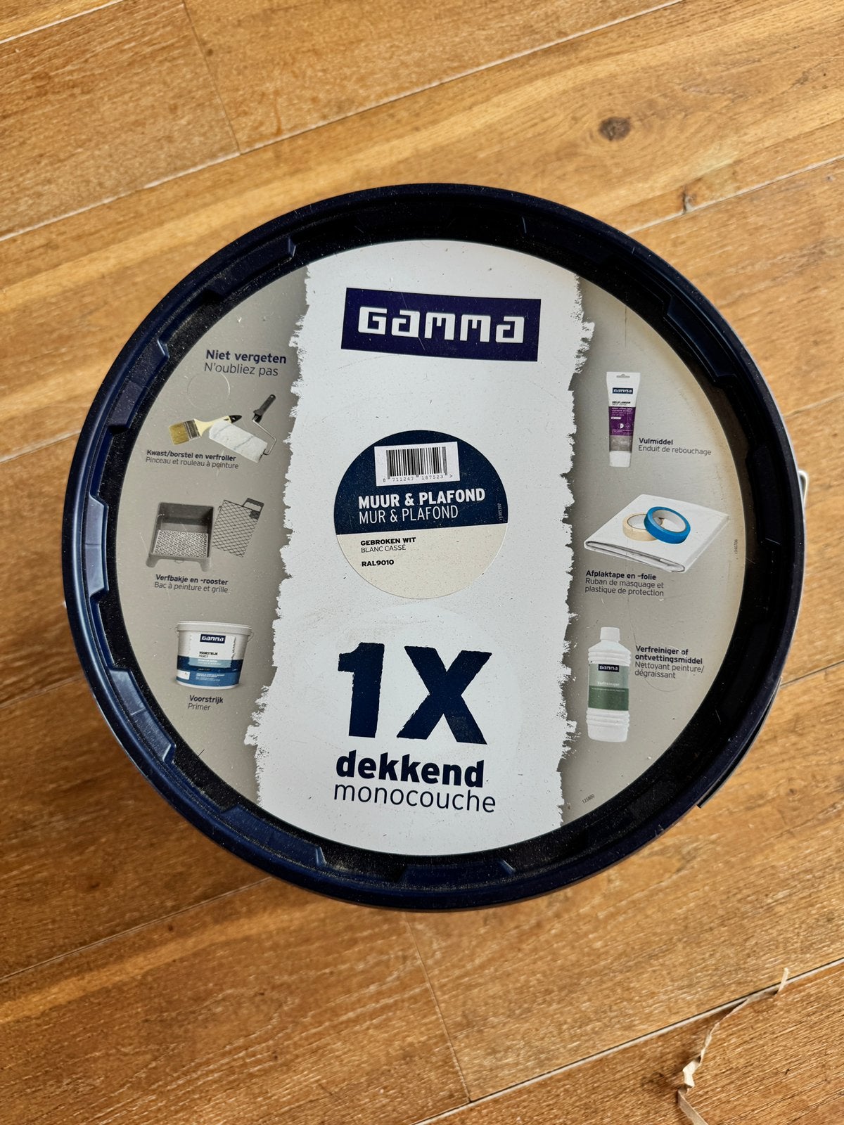 Peinture blanche pour murs et plafonds, Bricolage & Construction, Peinture, Vernis & Laque, Enlèvement, Comme neuf, Peinture