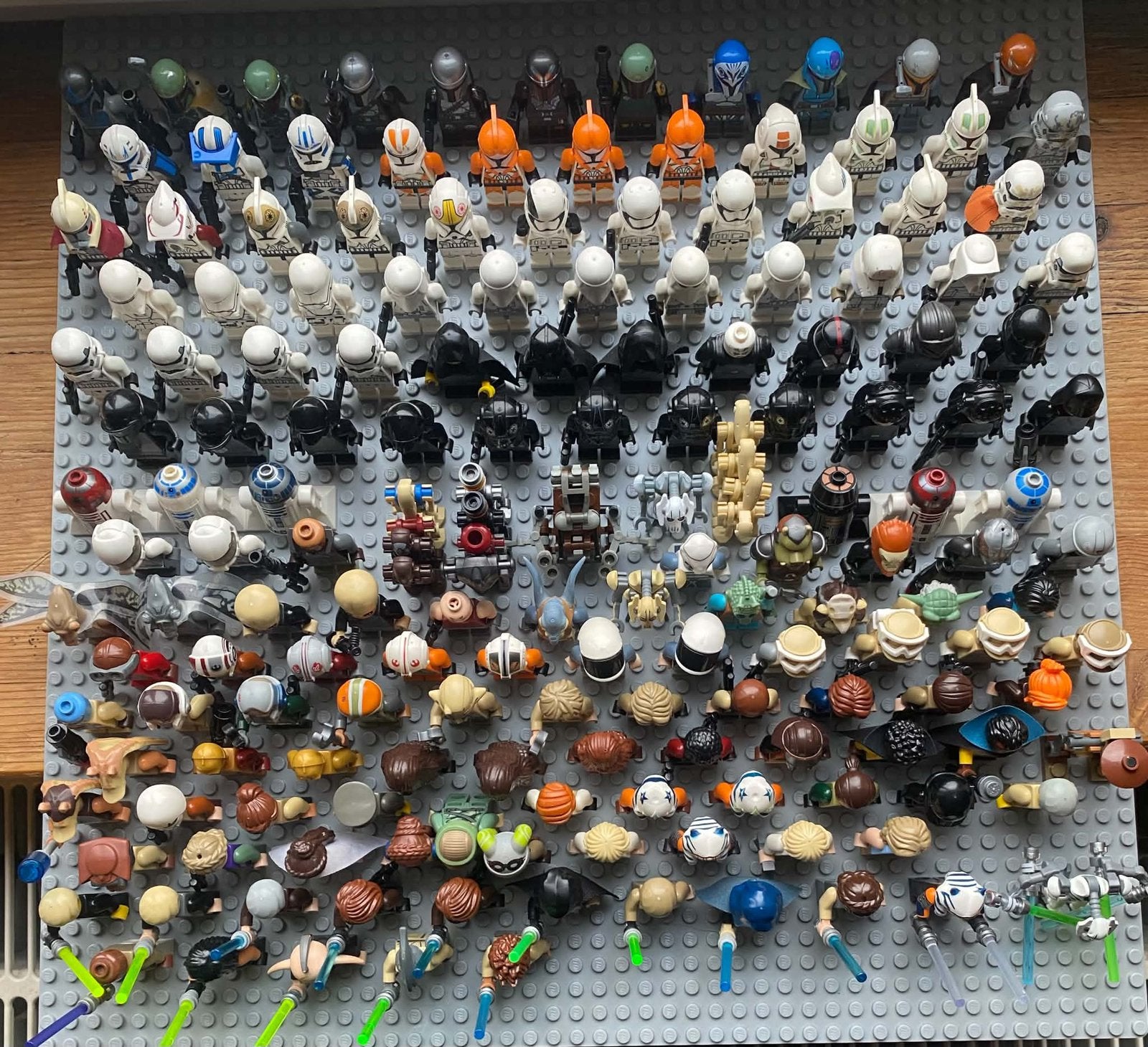 Lot de 170 Lego Star Wars, Lego, Accessoires inclus, Comme neuf, Minifigurine
