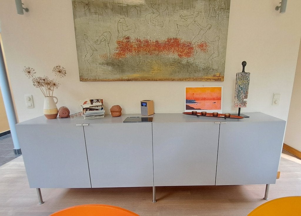 Wandmeubel, Ophalen, Met deur(en), Overige houtsoorten, Zo goed als nieuw