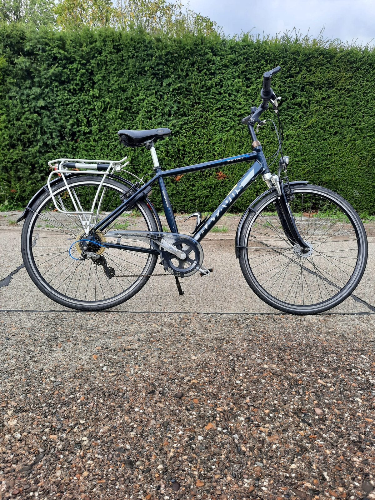 Herenfiets Batavus 7 versnellingen RIJKLAAR, Fietsen en Brommers, Ophalen, Zo goed als nieuw, Batavus, Versnellingen