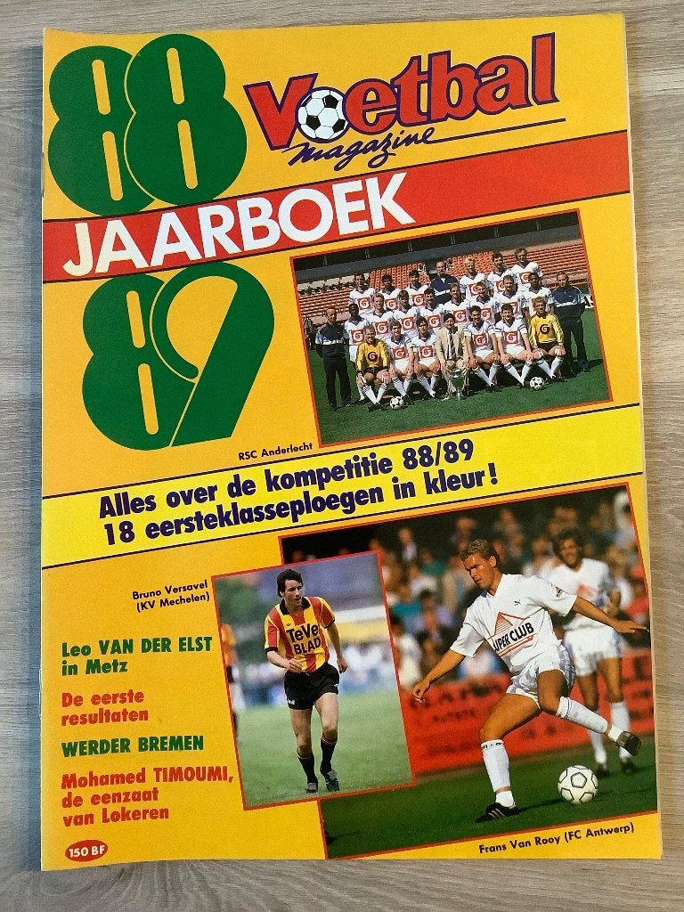 Voetbal Competitiegids 1988-1989 Voetbal Magazine, Diverse auteurs, Ophalen of Verzenden, Zo goed als nieuw, Balsport