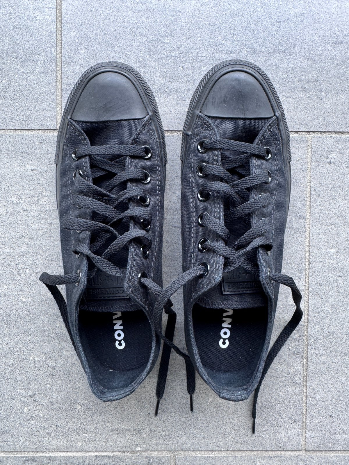 Converse All Star volledig zwart maat 39, Kleding | Dames, Ophalen of Verzenden, Zo goed als nieuw, Zwart