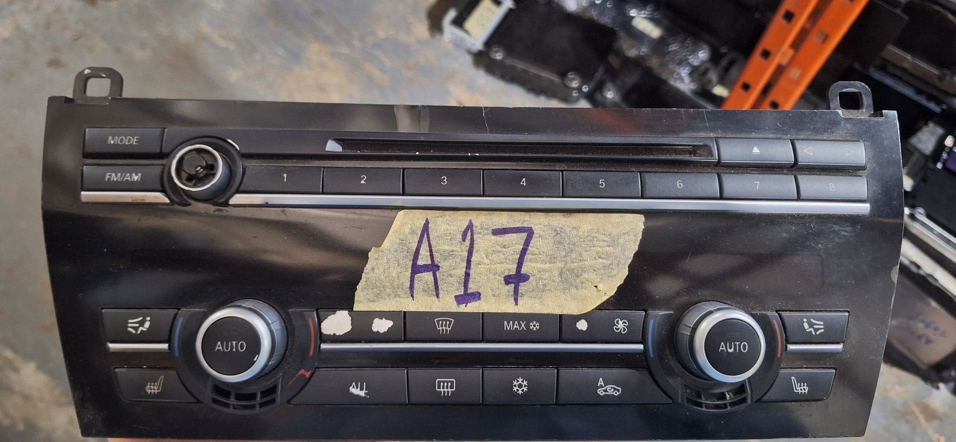 Originele BMW Radio & Airco Bedieningspaneel (1-Serie / 3-Se, Gebruikt, -, -, Ophalen of Verzenden