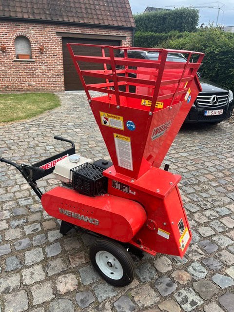Hakselaar, quasi nieuw, hakselt max 7,5 cm doormeter., Tuin en Terras, Hakselaars, Zo goed als nieuw, Ophalen