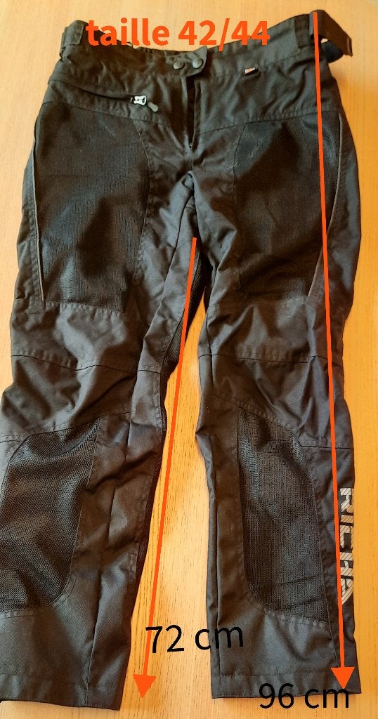 Moto pantalon été dame RICHA 42/44, Vêtements | Femmes, Vêtements de sport, Porté, Autres types, Taille 42/44 (L), Noir, Enlèvement