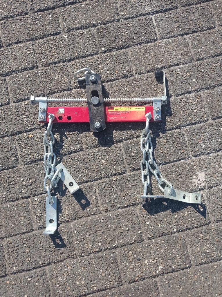 motor balanceer ketting takel, Ophalen, Zo goed als nieuw, Handmatig