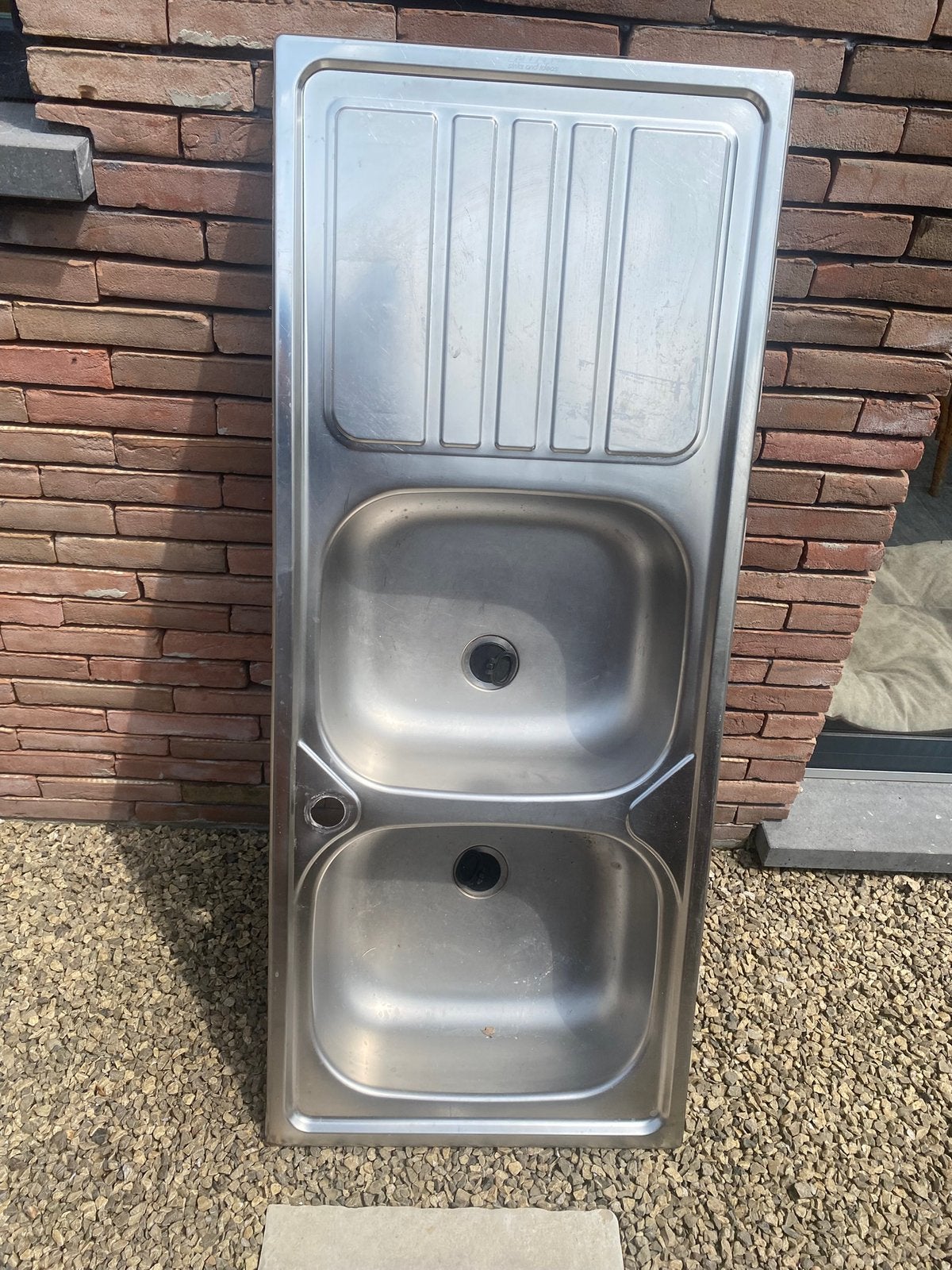 Afwasbak en kraan grohe, Ophalen, Zo goed als nieuw