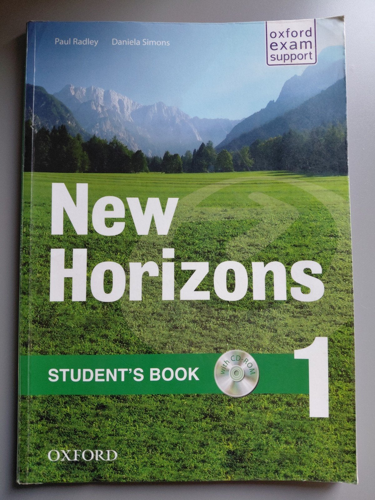 Manuel d'anglais New Horizons 1 - Student's Book (Oxford), Ophalen of Verzenden, Gelezen, ASO, Engels