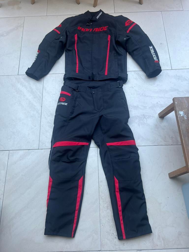 Veste + pantalon moto, Enlèvement, Seconde main, Femmes, Manteau | tissu