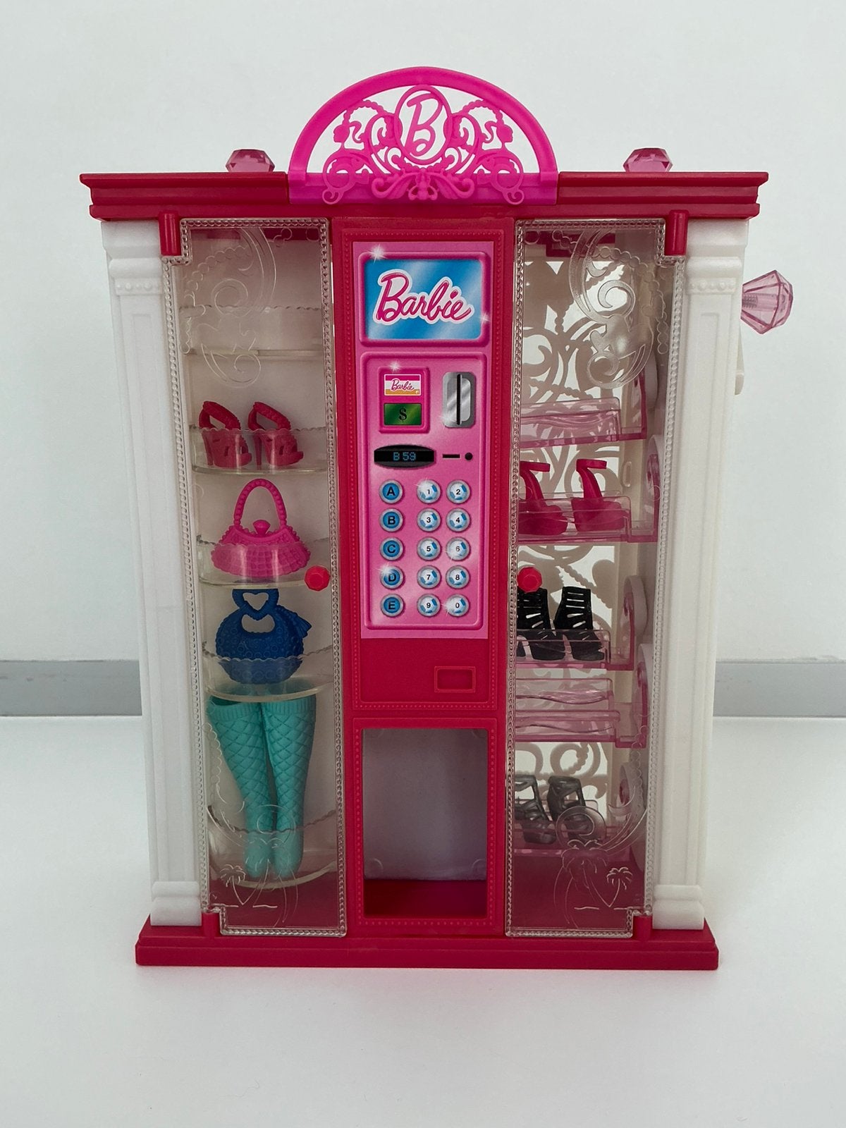 Barbie schoenenkast, Ophalen of Verzenden, Gebruikt, Accessoires