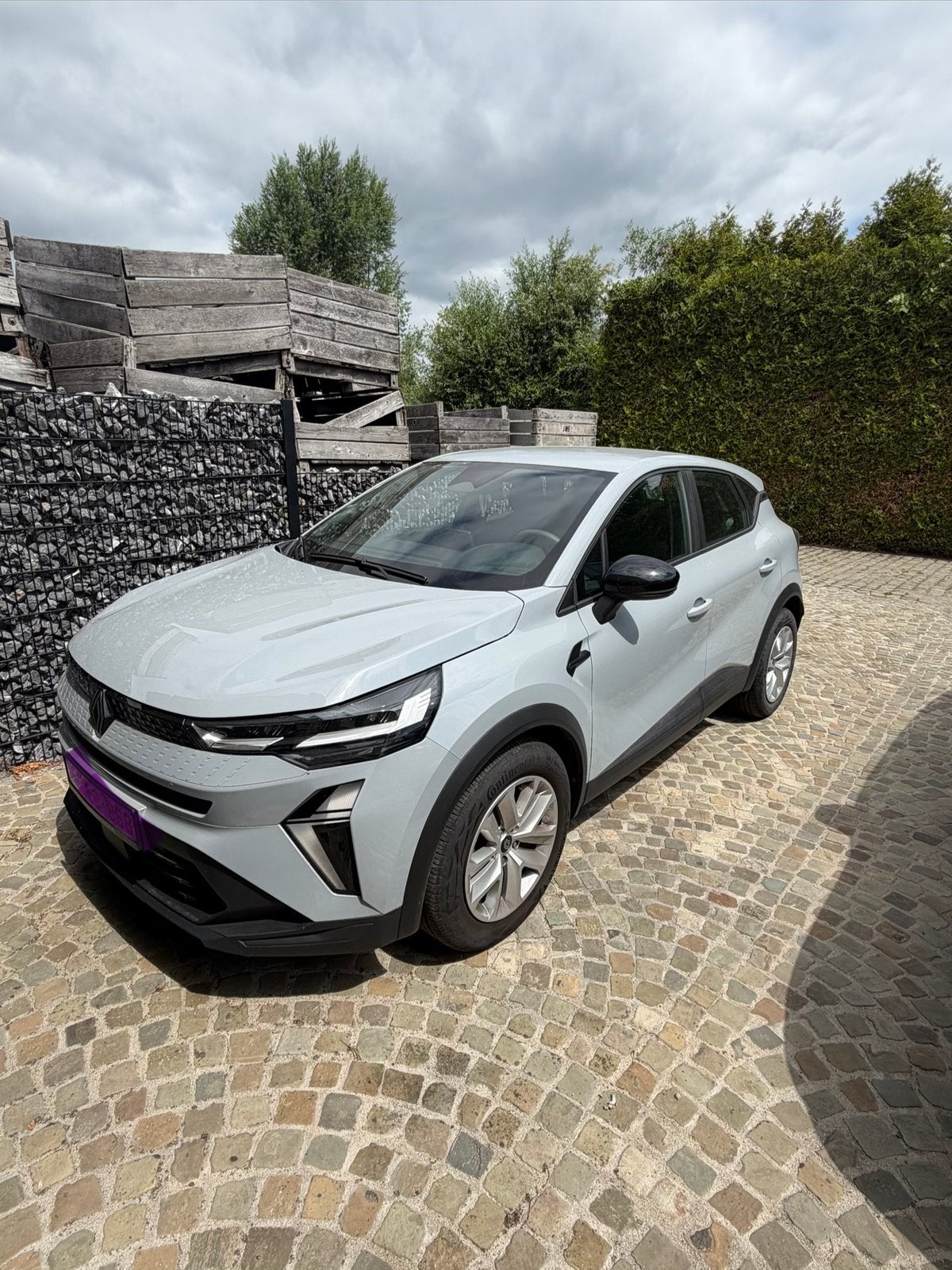 New Renault capture evolution TCe 90 (1e eigenaar), Autos, Renault, Argent ou Gris, Achat, Entretenue par le concessionnaire, Noir
