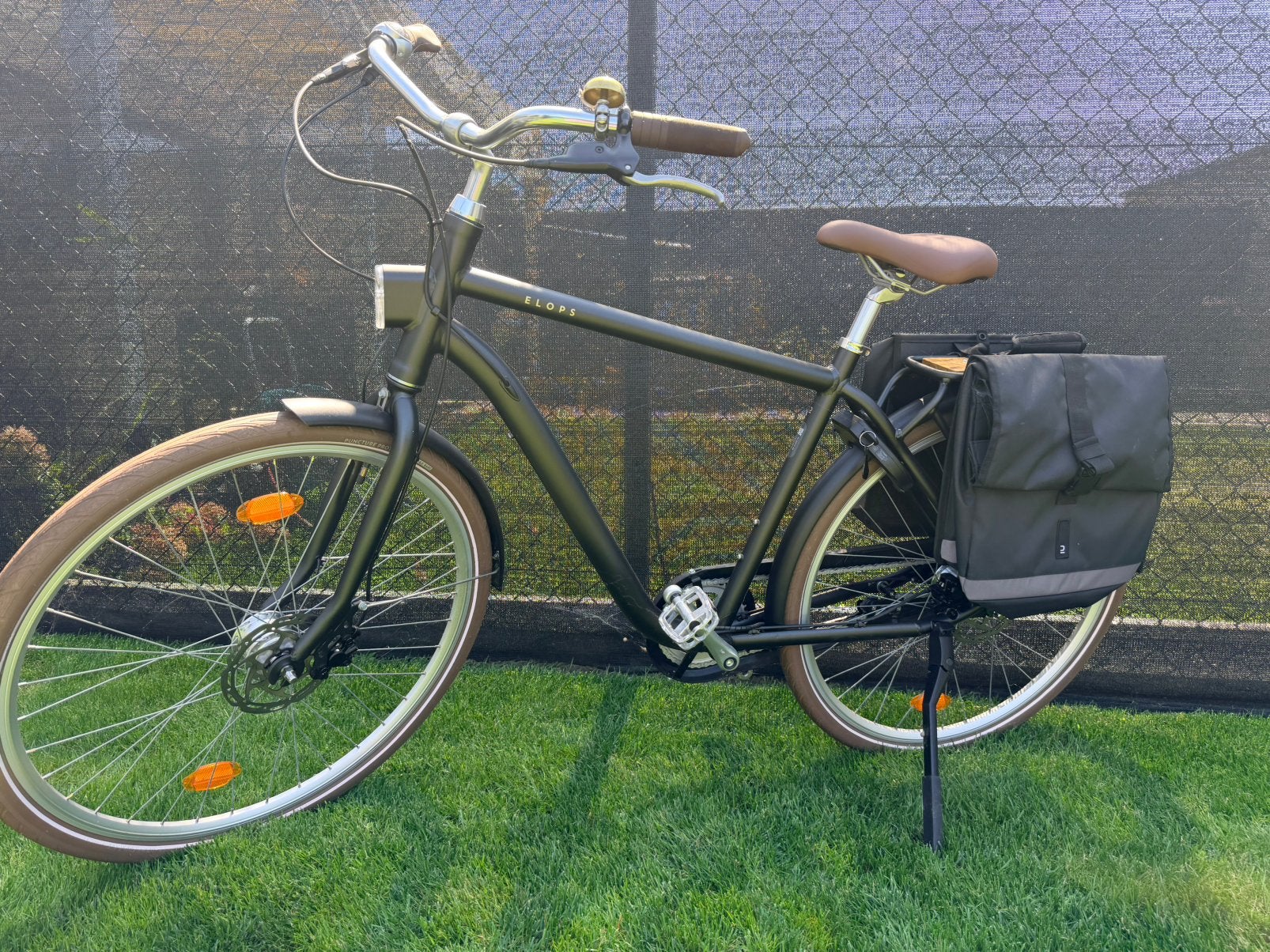 Herenfiets elops maat L, Ophalen