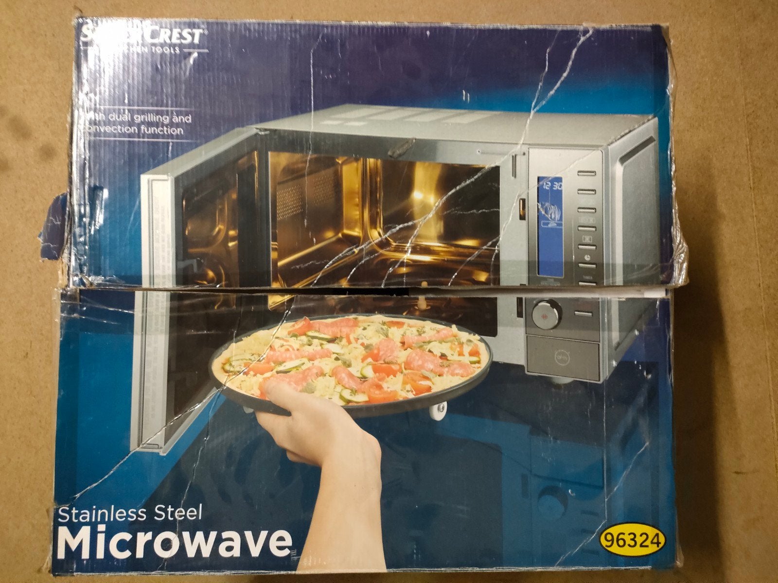 magnetron oven, Ophalen, Microgolfoven, Zo goed als nieuw, Draaiplateau