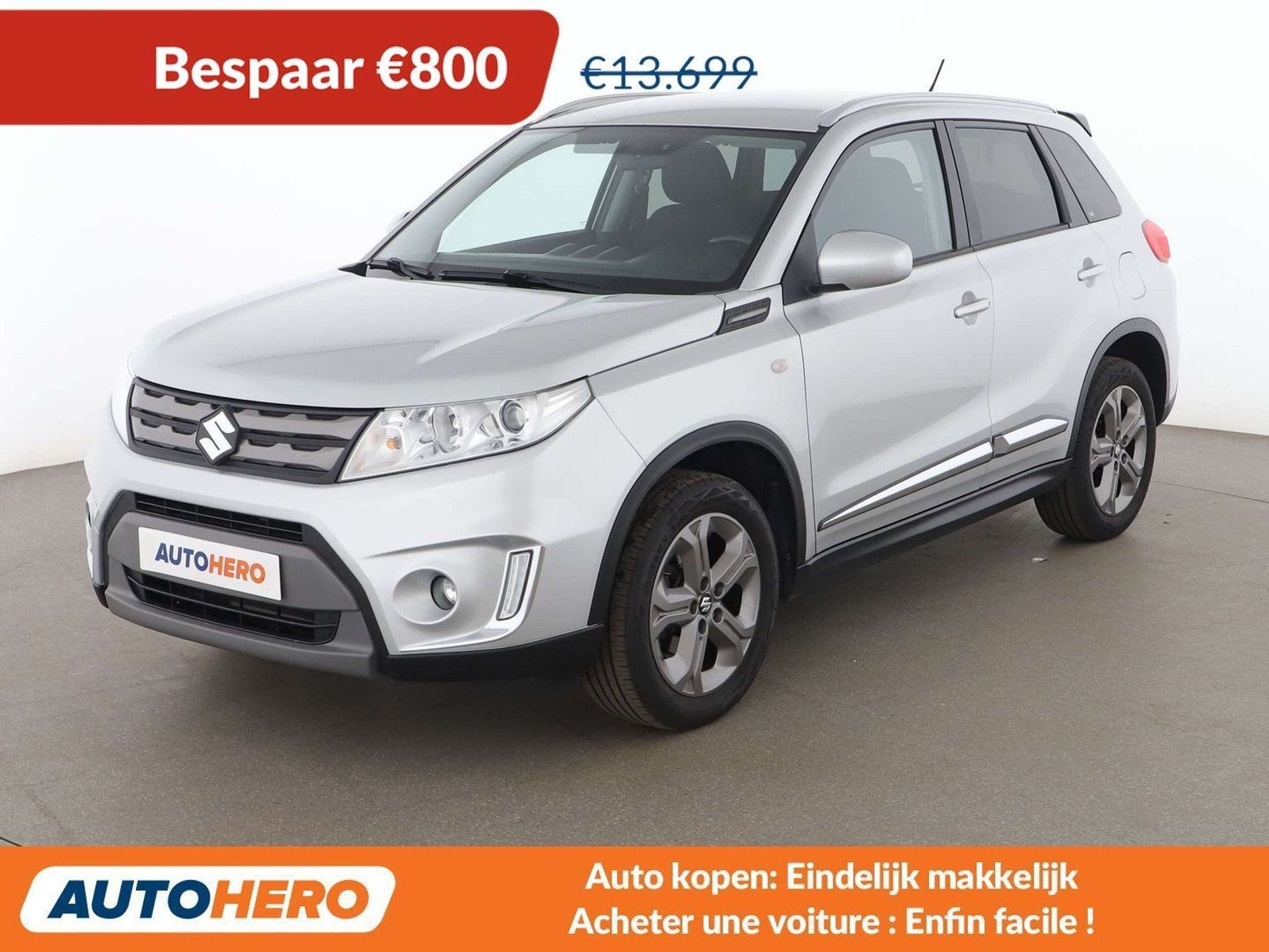 Suzuki Vitara 1.6 Club 4x2 (bj 2018), Auto's, Suzuki, Voorwielaandrijving, Stof, Gebruikt, 120 pk