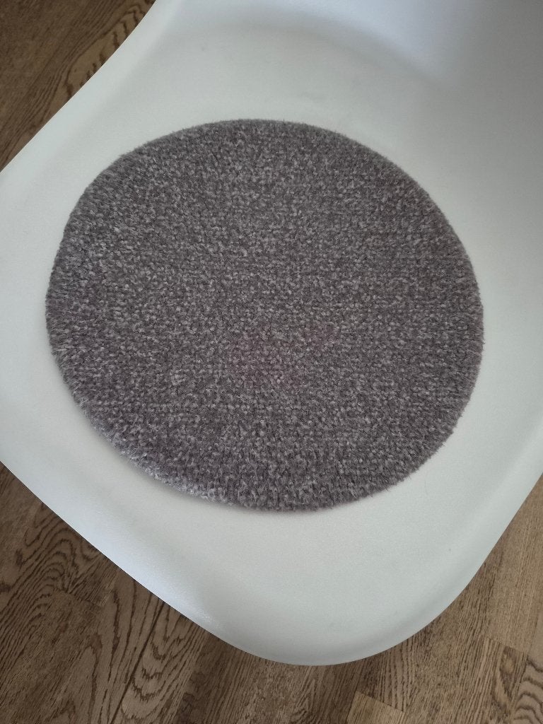 8 Coussins pour chaises, Gris, Enlèvement ou Envoi, IKEA, Rond