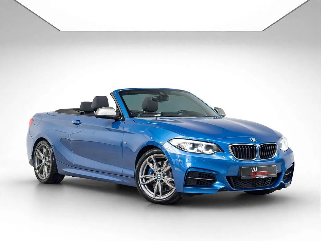 BMW 240 M240i xDrive Cabrio | GARANTIE | H&K | NAVIPRO |, Auto's, BMW, Automaat, 4 zetels, 173 g/km, Gebruikt