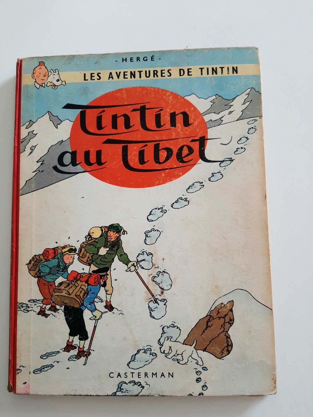 Tintin au Tibet, 1ste druk, Boeken, Ophalen of Verzenden