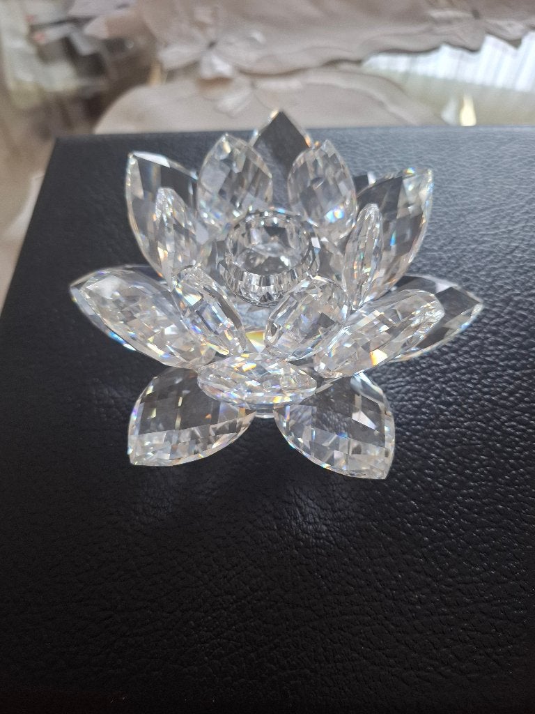 kristallen lotusbloem van Swarovski, Ophalen, Meerkleurig, Overige materialen, Klassiek