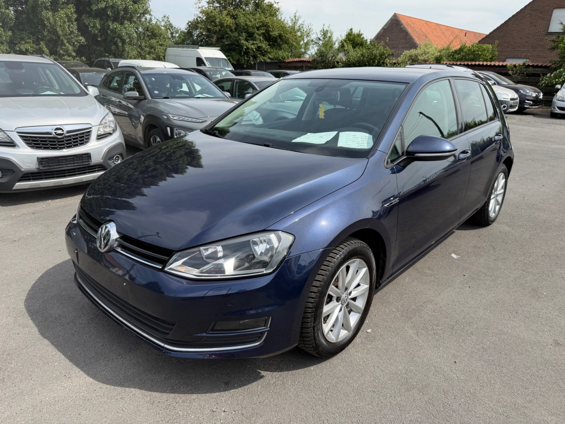 Volkswagen Golf, Auto's, Gebruikt, Euro 6, Blauw, 62 kW