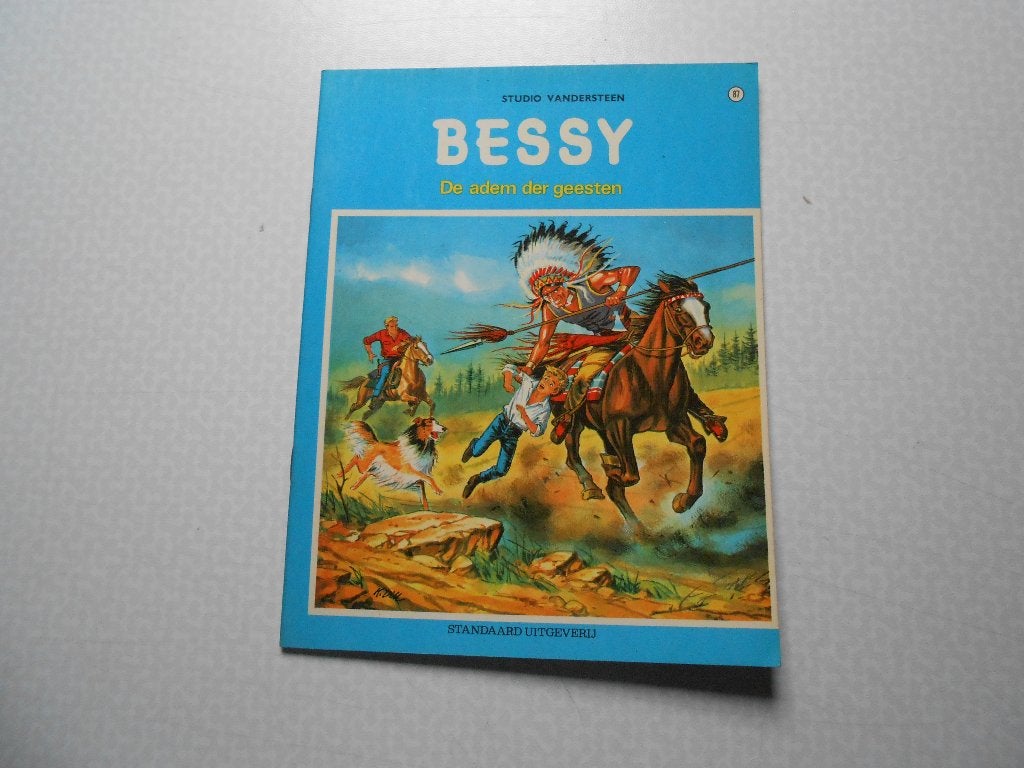 Bessy 87 De adem der geesten 1971 1 ste druk., Boeken, Willy Vandersteen, Eén stripboek, Nieuw, Ophalen of Verzenden