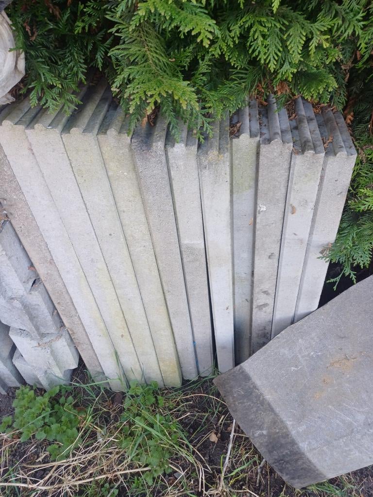 Bordure béton, Jardin & Terrasse, Enlèvement, Béton, Bordure