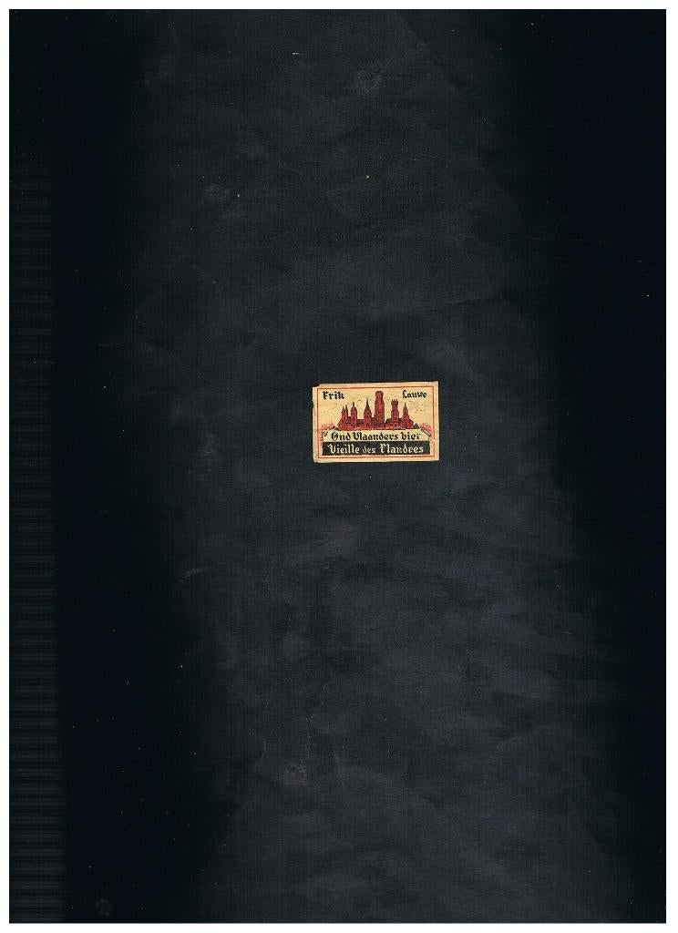 LAUWE OUD RECLAME ETIKET FRIK, Verzamelen, Verzenden, Zo goed als nieuw, Luciferdoosjes of -merken