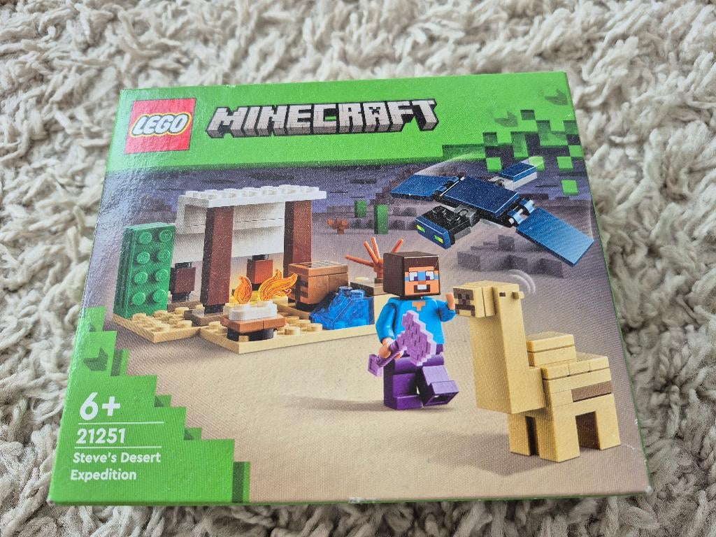 Lego Minecraft 21583 & 21251, Minecraft, Lego, Comme neuf, Enlèvement