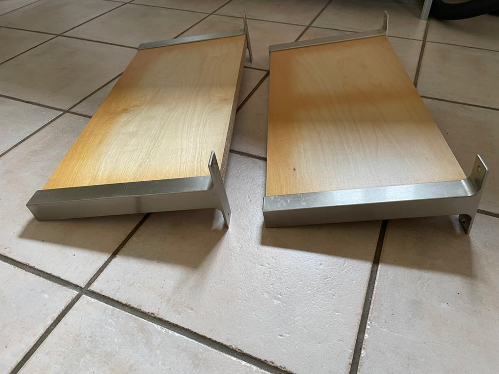 Lot de 2 étagères, Enlèvement, Utilisé
