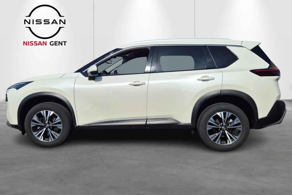 Nissan X-Trail Mild-Hybrid 163 X-Tronic N-Connecta 7 Zitplaa, Auto's, Nissan, Stof, Zwart, 2000 kg, 120 kW