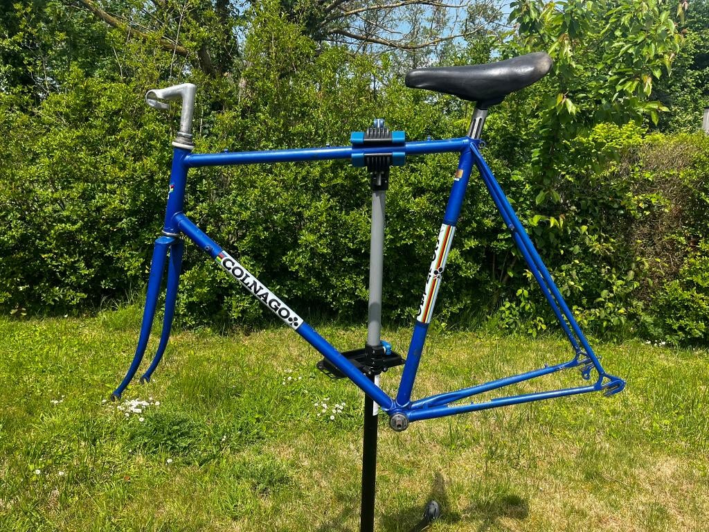 Colnago Super frameset vintage koersfiets Campagnolo, Fietsen en Brommers, Fietsonderdelen, Gebruikt, Frame, Staal, Oldtimerfiets