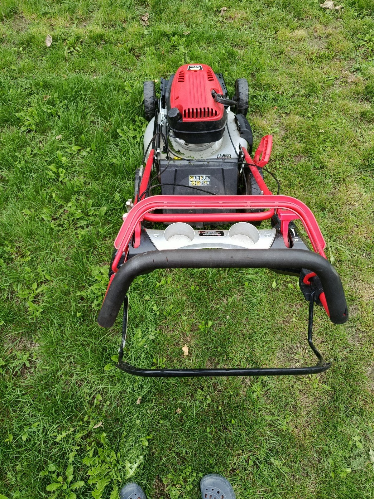 tondeuse tractée.173 cc,51 cm.Comme neuf. Parfait., ELEM Garden Techinc, Comme neuf, Bac de ramassage, Enlèvement