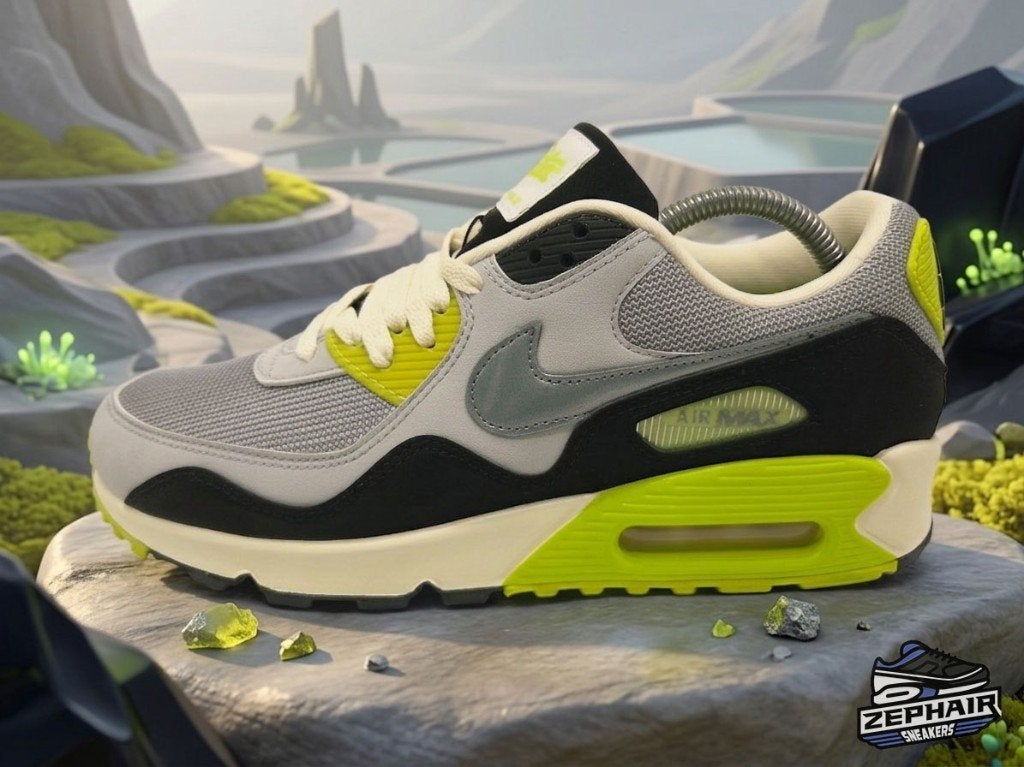 Nike Air Max 90 x Patta 'Cyber Waves' EU42 2025, Vêtements | Hommes, Chaussures, Comme neuf, Baskets, Autres couleurs, Envoi