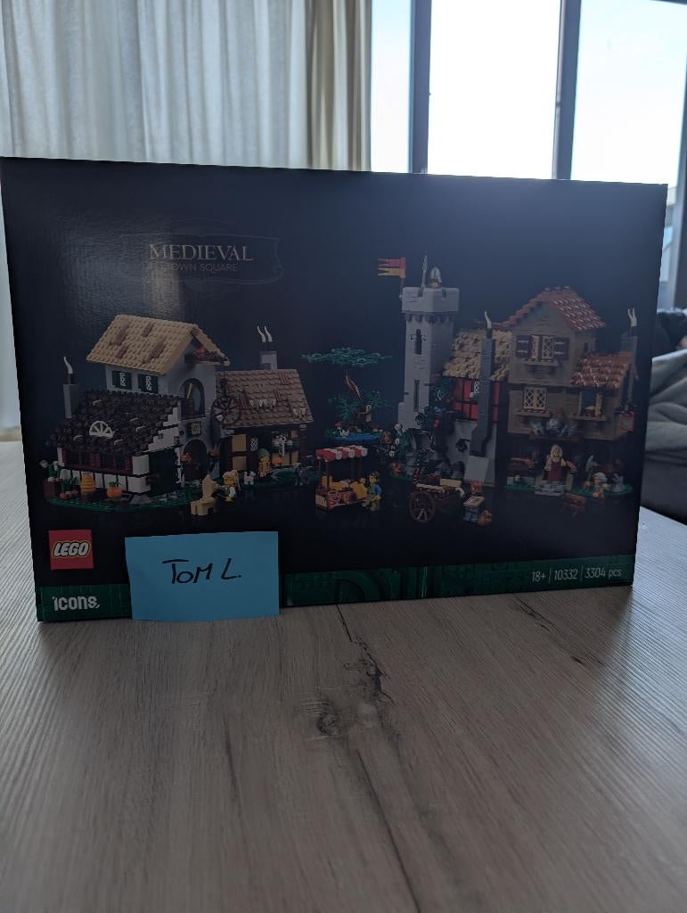 Village médiéval Lego, Neuf, Enlèvement ou Envoi, Lego, Ensemble complet