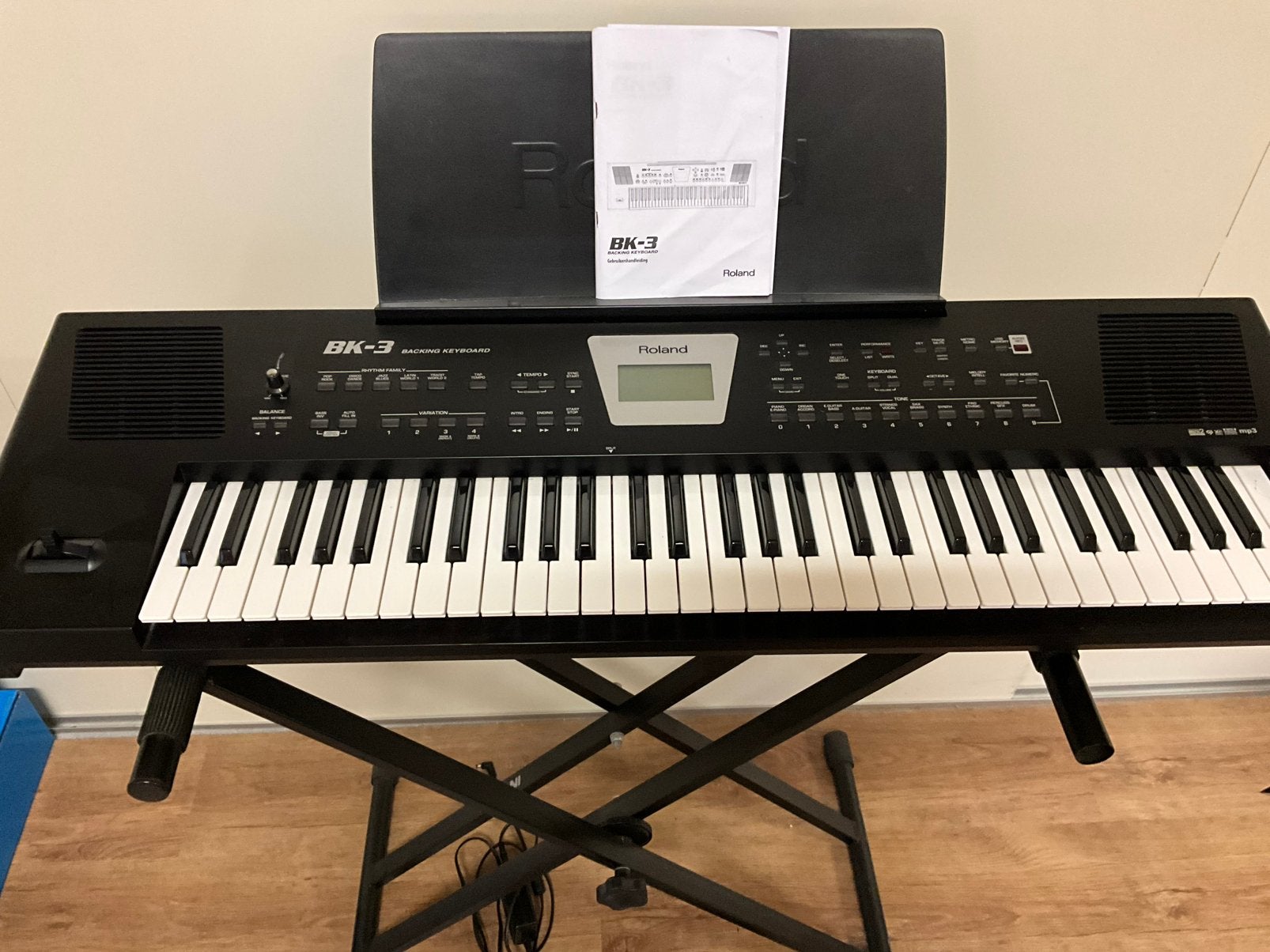 Roland bk-3 backing keyboard, Muziek en Instrumenten, Ophalen, Zo goed als nieuw, Roland