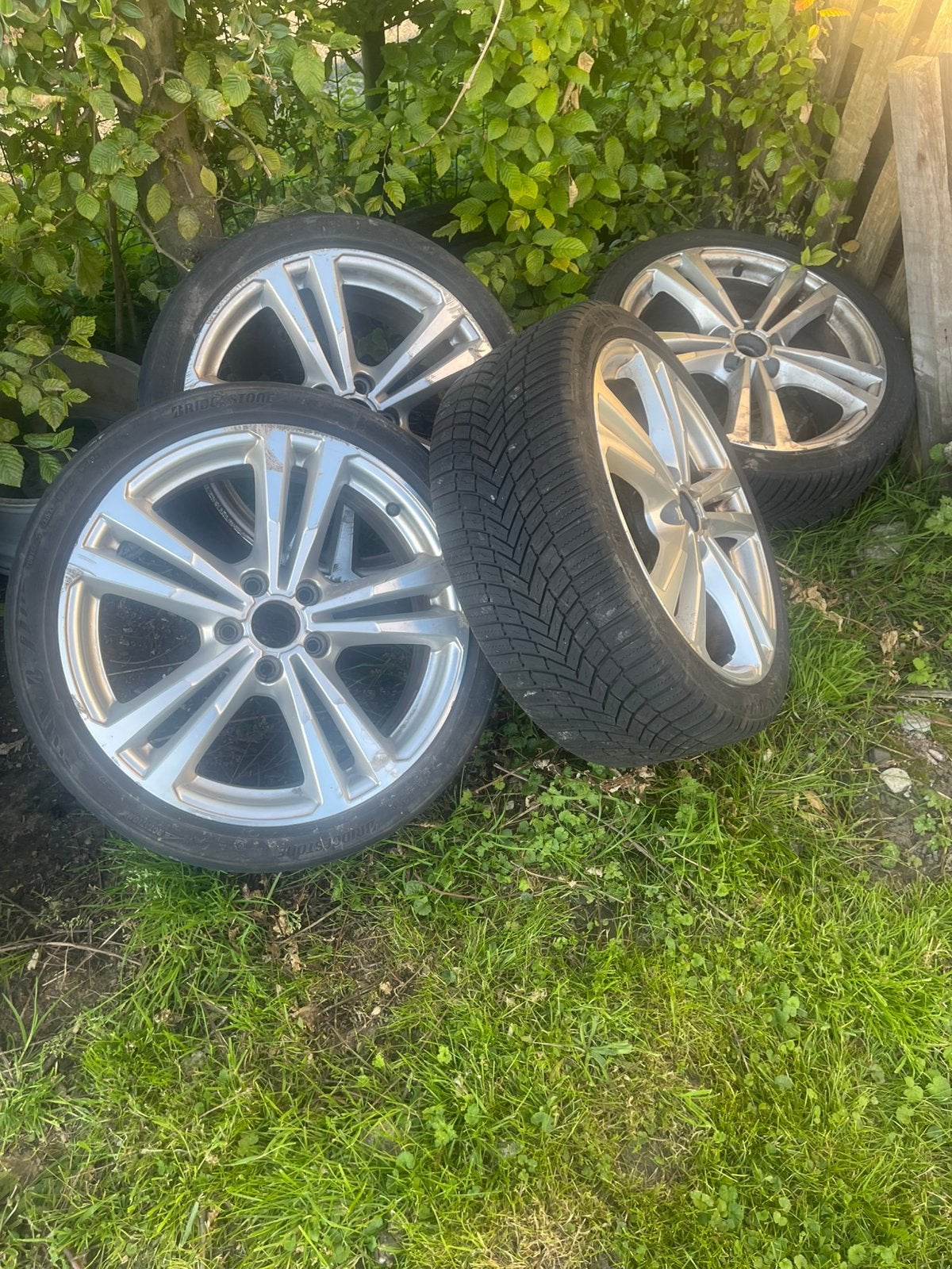 Jantes Audi 18 pouces original, Vélos & Vélomoteurs, Pièces de cyclomoteur | Général, Enlèvement, Utilisé