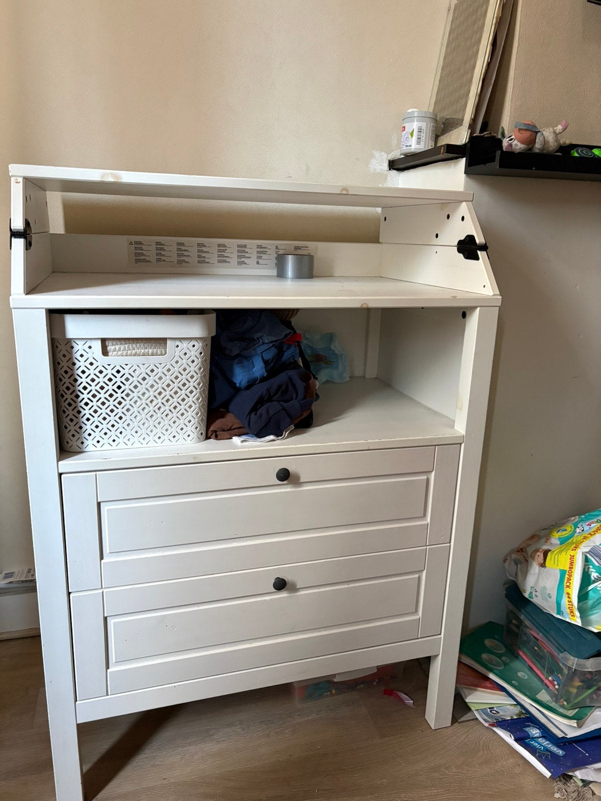 Babycommode, Ophalen, 50 tot 70 cm, 105 cm of meer, Zo goed als nieuw