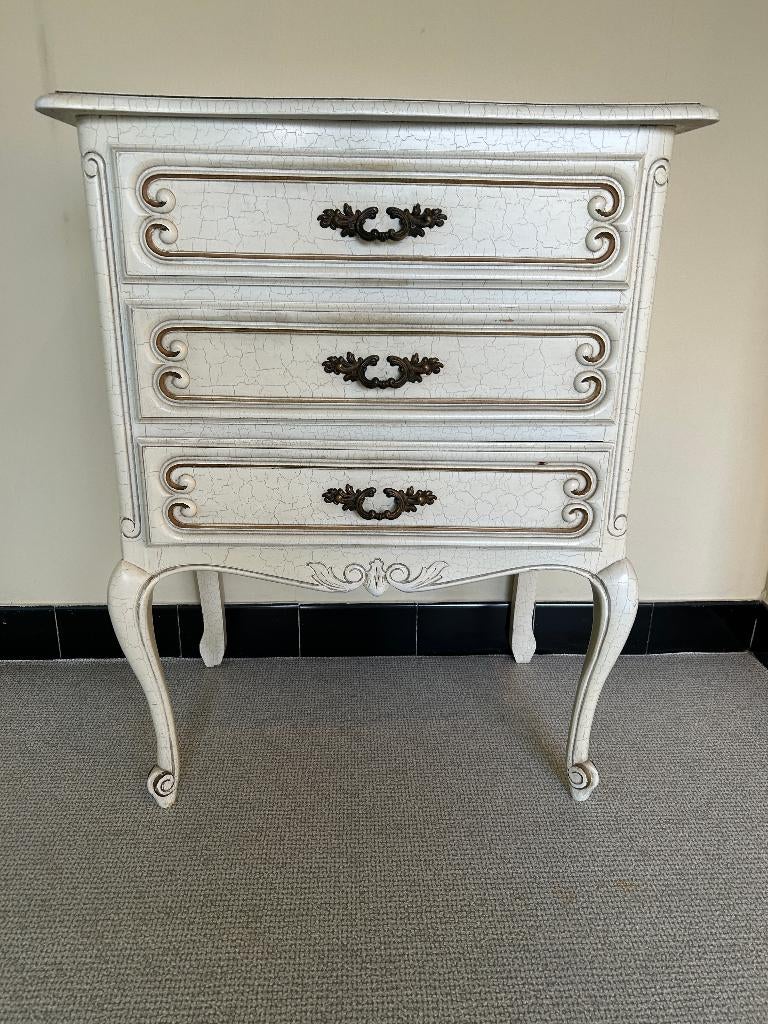 Vintage commode, Maison & Meubles, Armoires | Commodes, Utilisé, Moins de 100 cm, 50 à 100 cm, 25 à 50 cm, Autres essences de bois