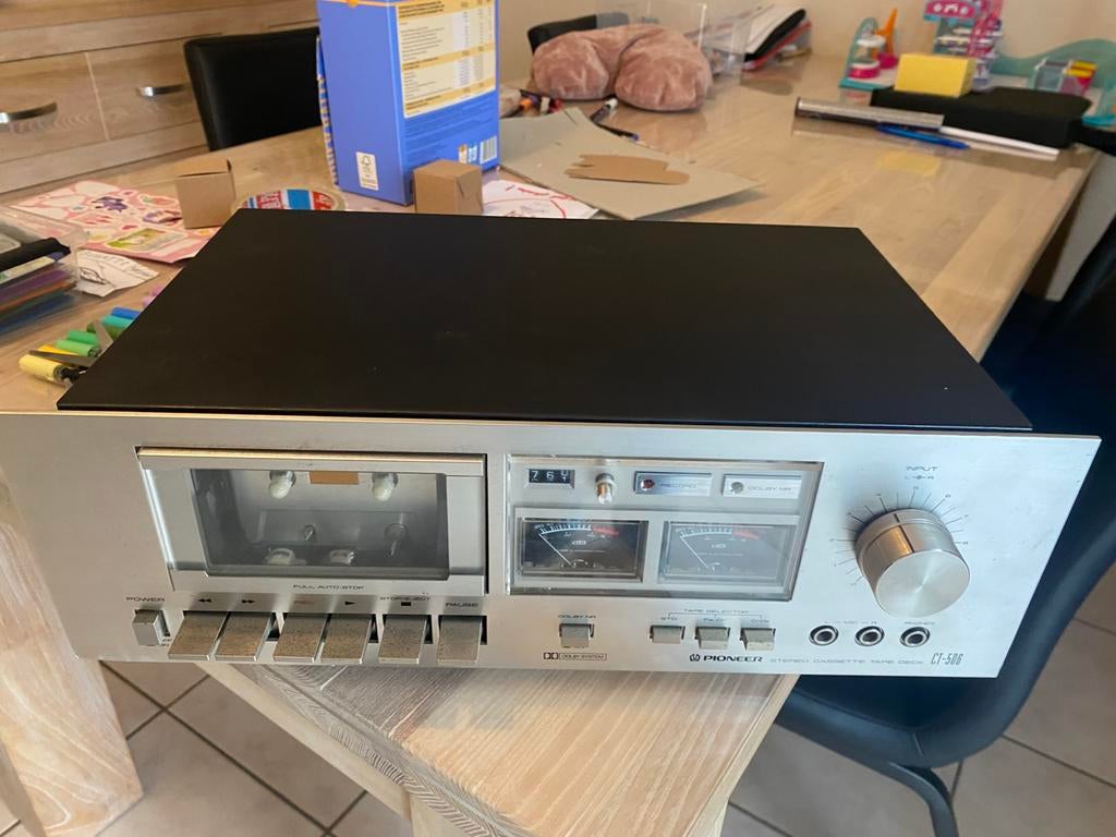 Pioneer ct 506. Casette Deck vintage eind jaren 70., Enlèvement