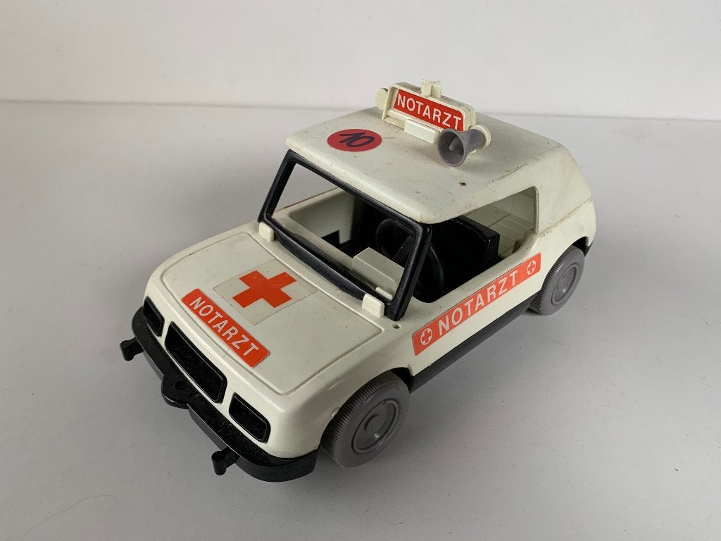 PLAYMOBIL: VINTAGE AUTO NOTARZT, Gebruikt, Losse onderdelen, Voertuig, Ophalen of Verzenden