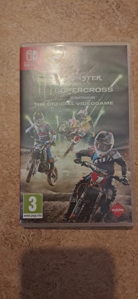 Monster Energy Supercross, Ophalen, Vanaf 3 jaar