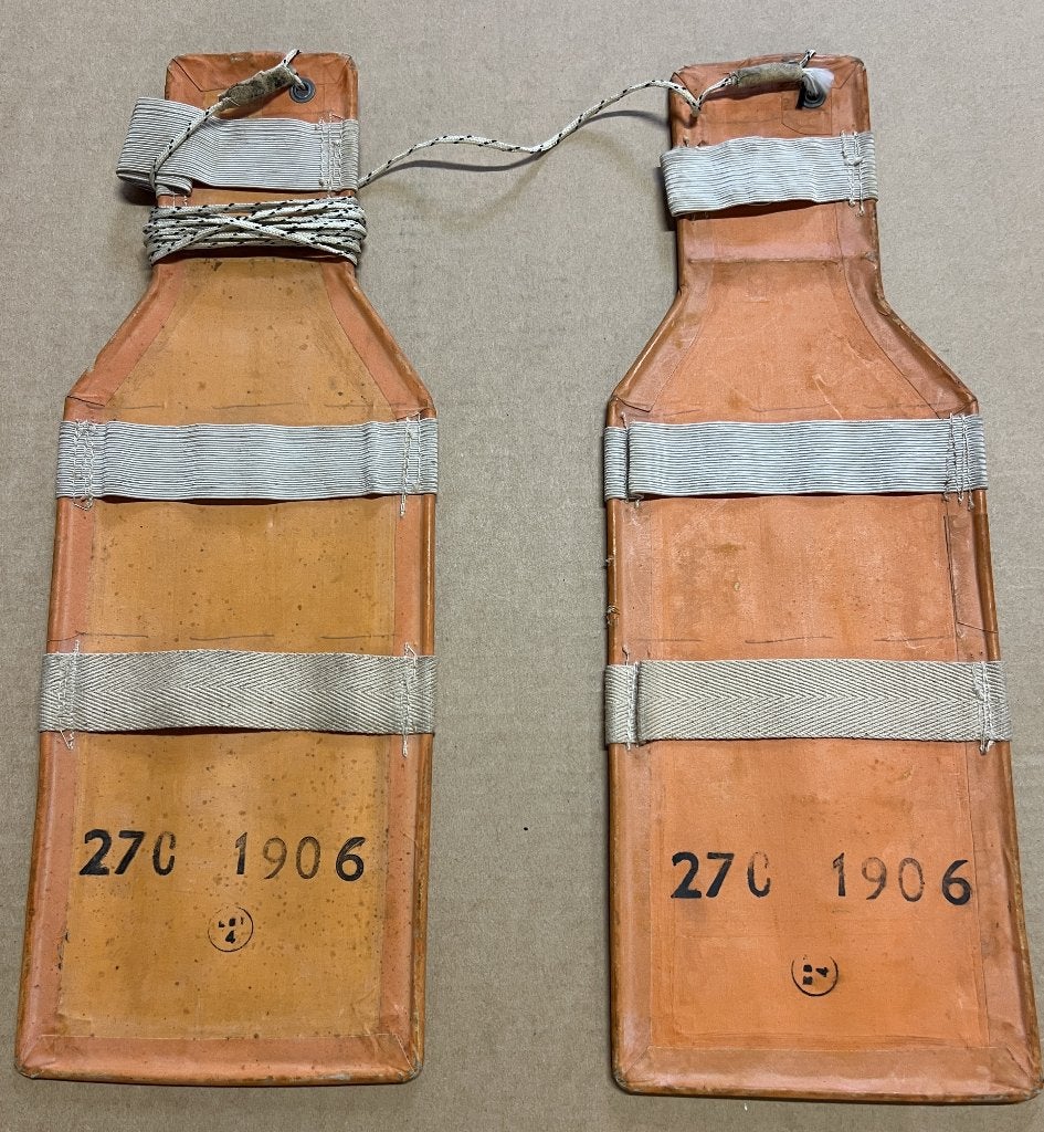 WO2 - RAF Type K Dinghy Paddles - Pair - Setje - Spitfire, Ophalen of Verzenden, Luchtmacht, Overige typen