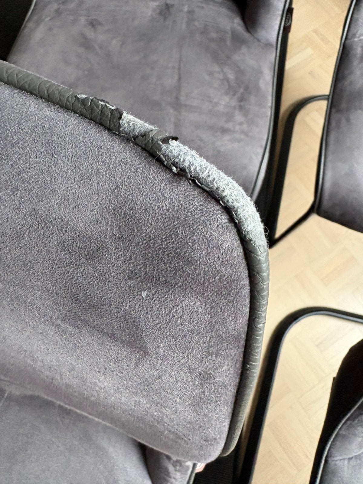 Chaises H&H, Maison & Meubles, Enlèvement, Utilisé, Gris, Quatre