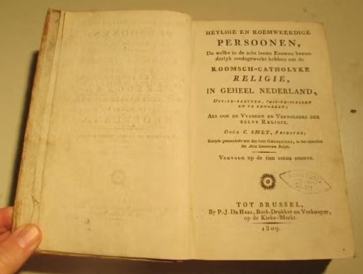 Livre ancien - Personnages saints et célèbres - 1809, Enlèvement ou Envoi