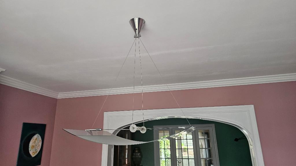 EIGENTIJDSE HANGERS, Huis en Inrichting, Ophalen, Zo goed als nieuw, Glas, Contemporain