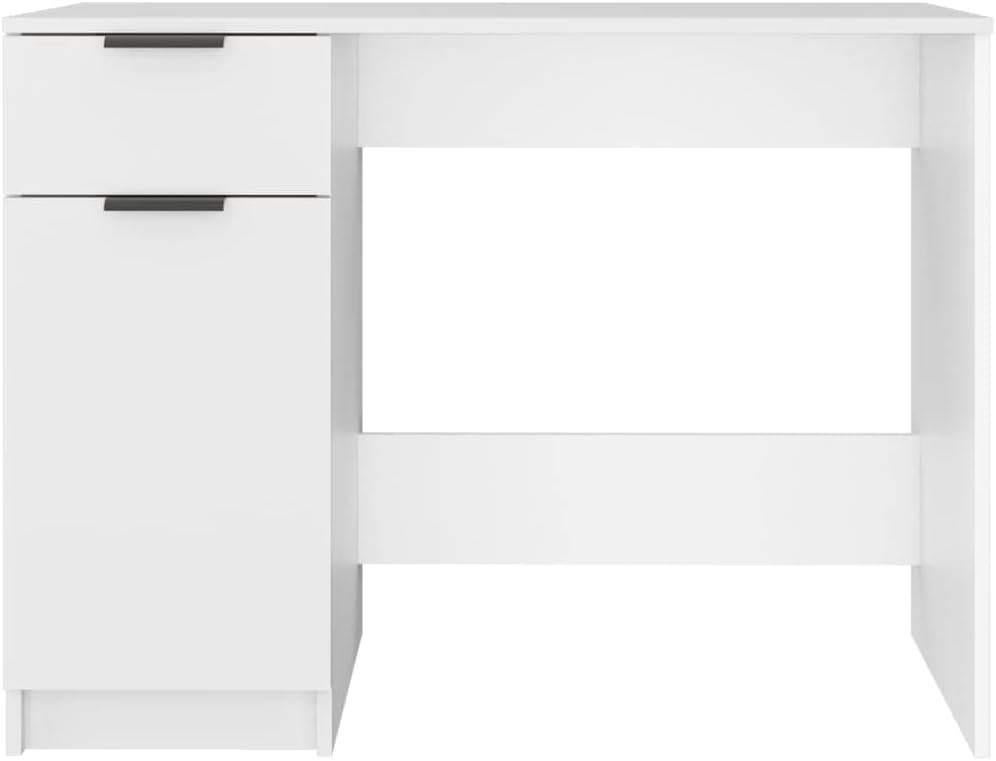 vidaXL Bureau, Maison & Meubles, Chaises de bureau, Enlèvement, Blanc