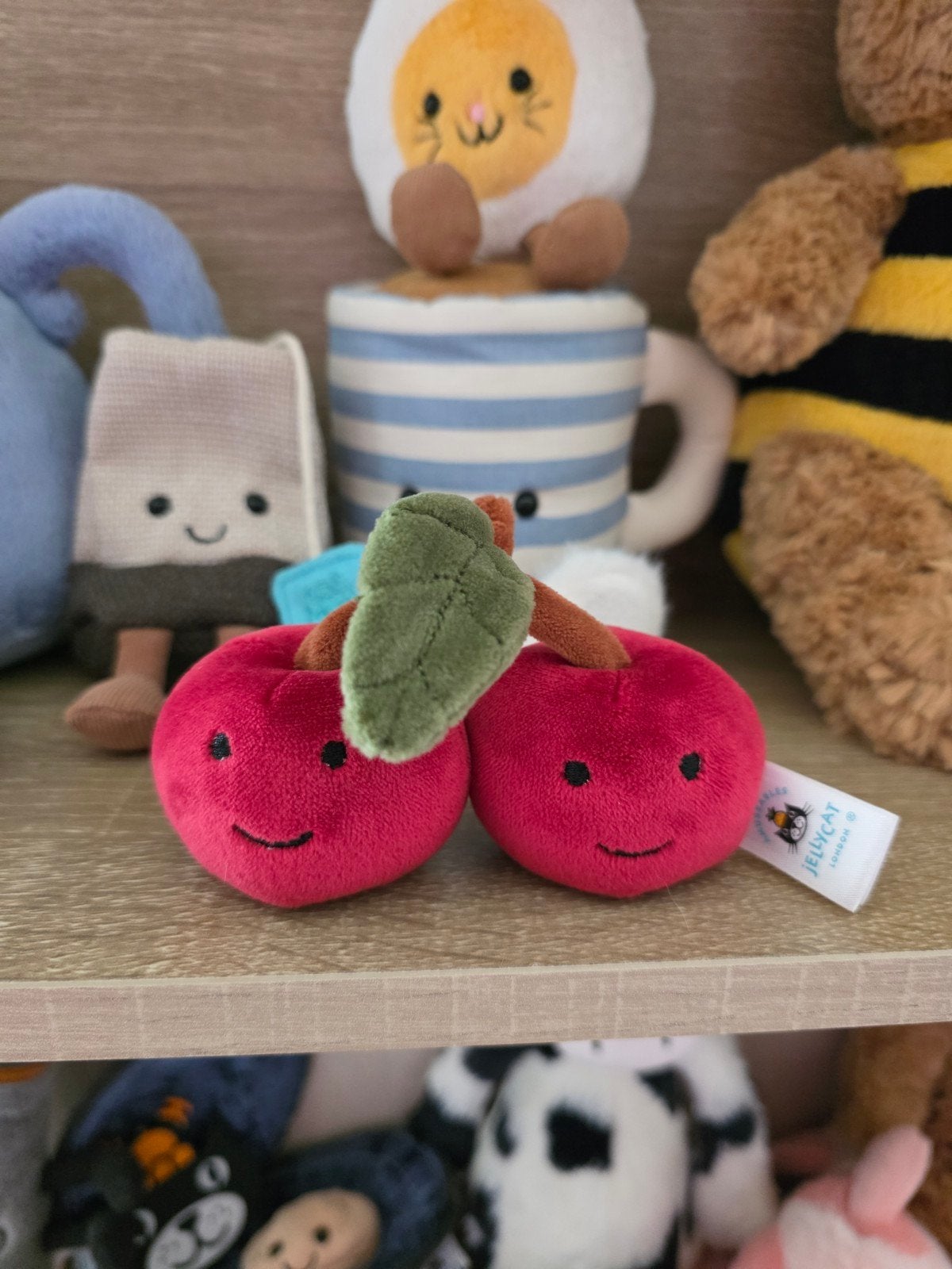 Cerises Jellycat, Enfants & Bébés, Jouets | Peluches, Enlèvement ou Envoi, Jellycat