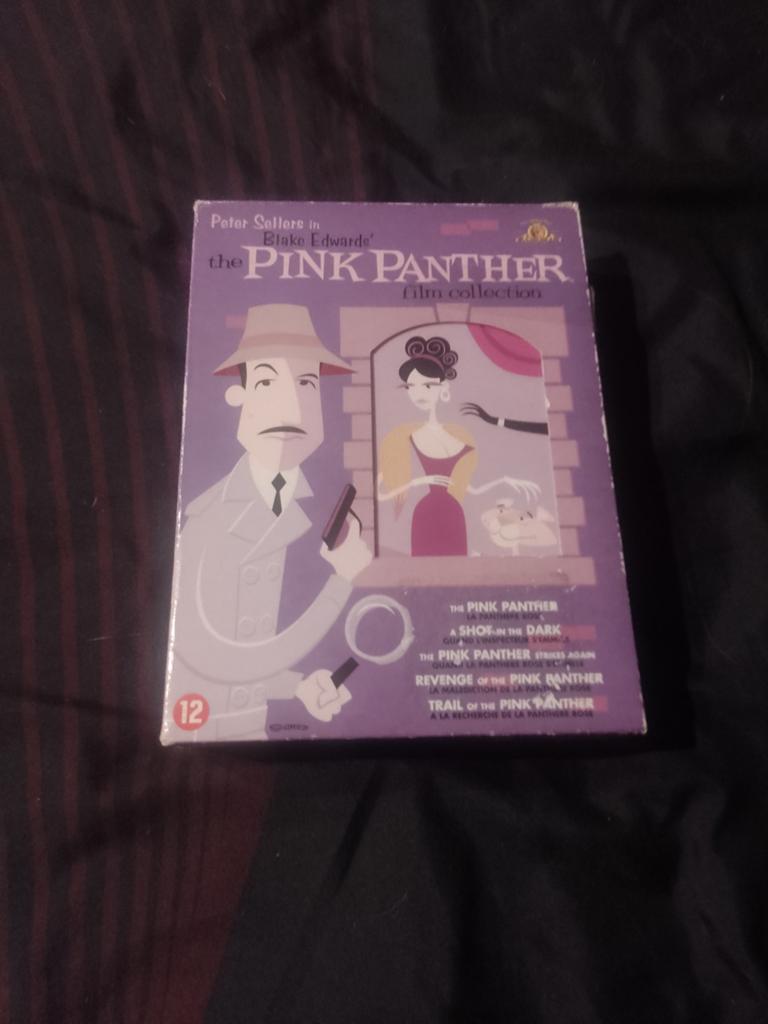 Te koop in een dvd-box de complete Pink Panther, Actiekomedie, Alle leeftijden, Boxset, Ophalen of Verzenden